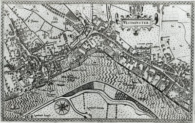 Mappa di Westminster da 